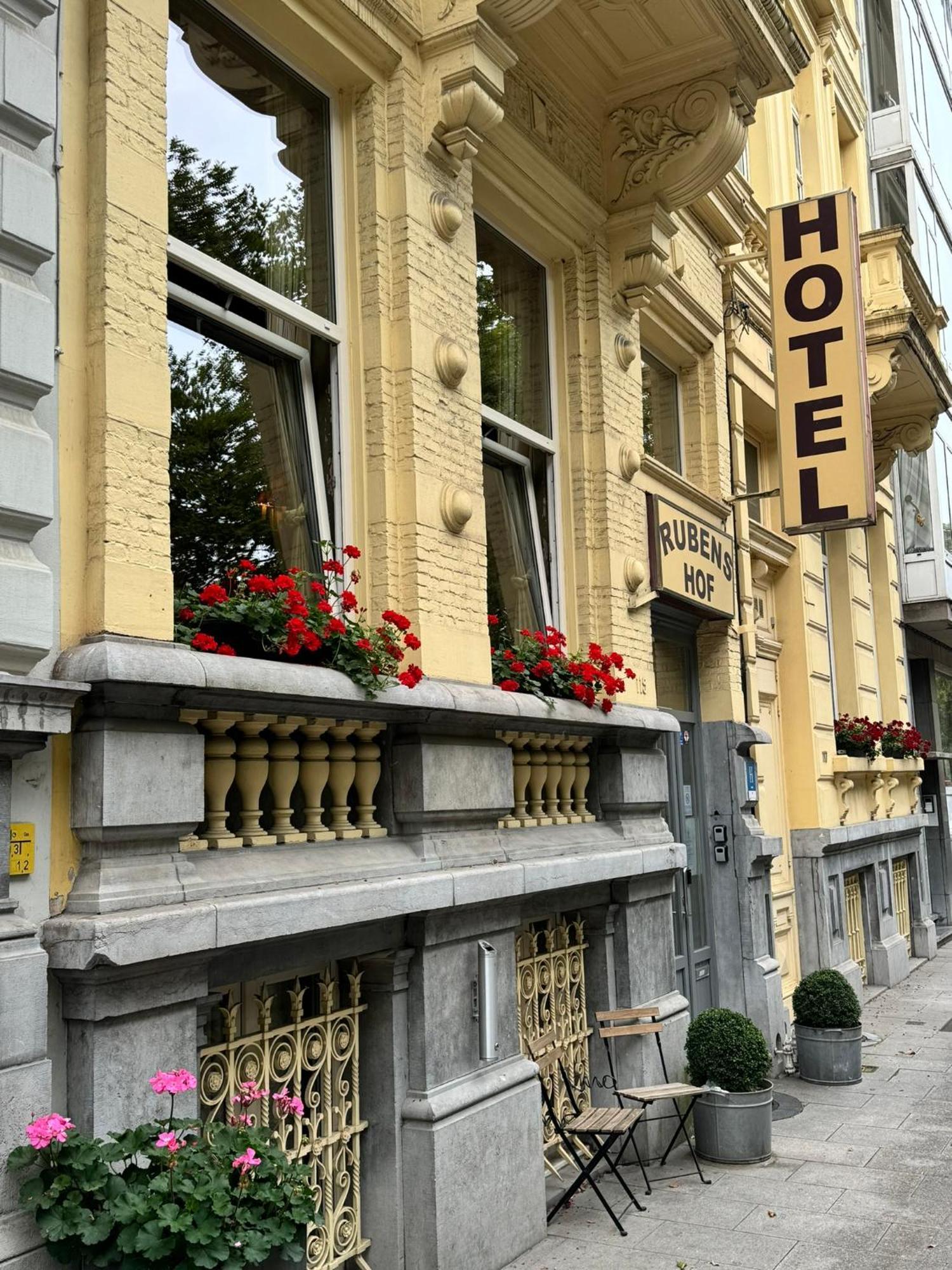 Hotel Rubenshof Antwerpen Bagian luar foto